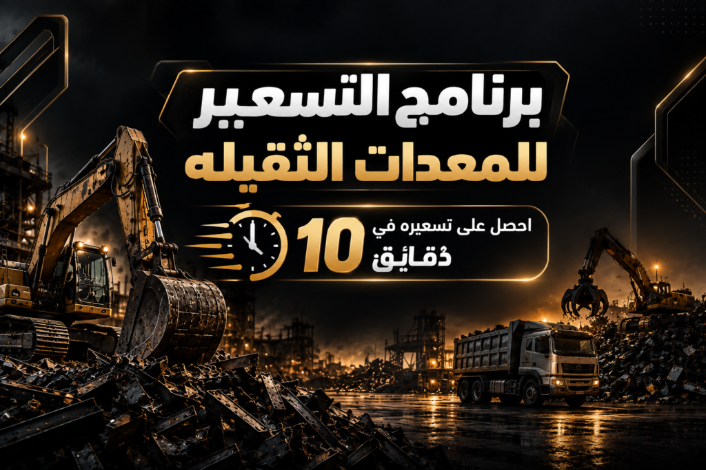 سكراب معادات ثقيله