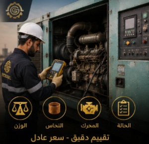 تقييم سعر المولد السكراب قبل الشراء