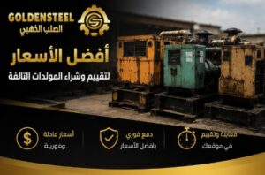 شراء مولدات تالفة