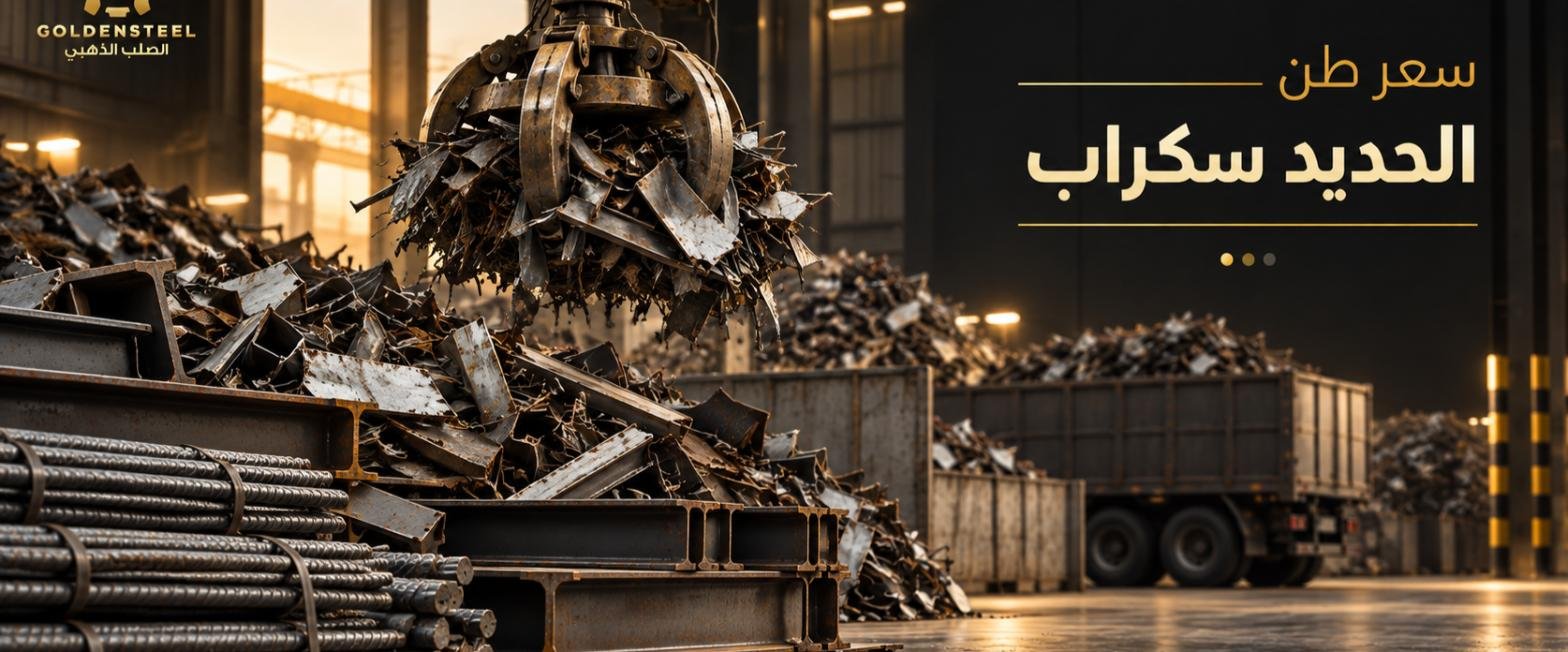 سعر طن الحديد سكراب اليوم في السعودية - الصلب الذهبي