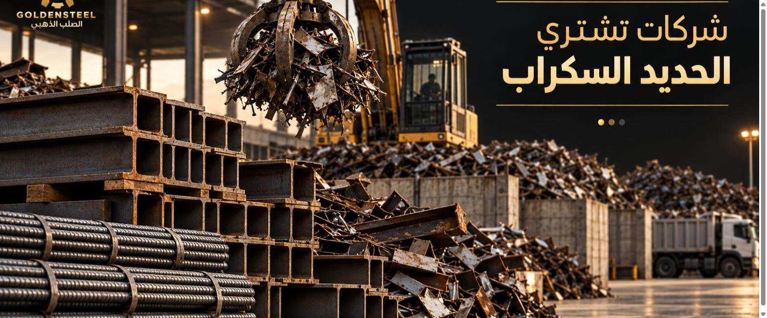 شركات تشتري الحديد السكراب في السعودية - الصلب الذهبي
